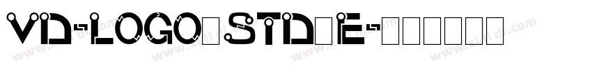 VD-LOGO Std E字体转换